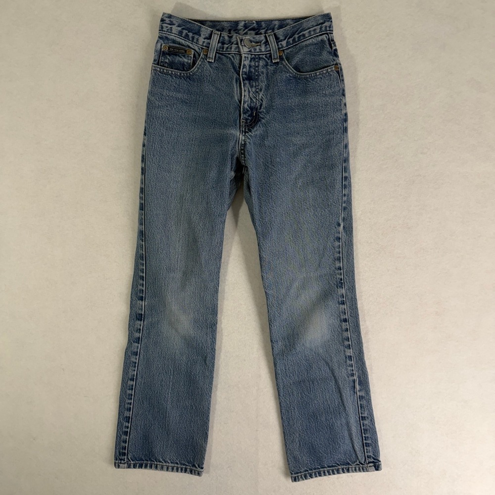 New York & Company Women's Light Wash Straight Jeans Size 2 100% Cotton